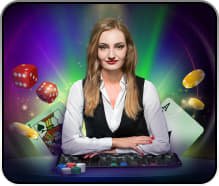 Giao diện trang cá cược gold city với danh mục slot và casino trực tuyến